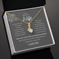 To My Wife Alluring Beauty Necklace Gift Ideas For Her Anniversary Birthday Valentine's Day
