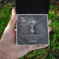 To My Wife Alluring Beauty Necklace Gift Ideas For Her Anniversary Birthday Valentine's Day