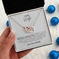 To My Wife Interlocking Hearts Necklace Gift Ideas For Her Anniversary Birthday Valentine's Day